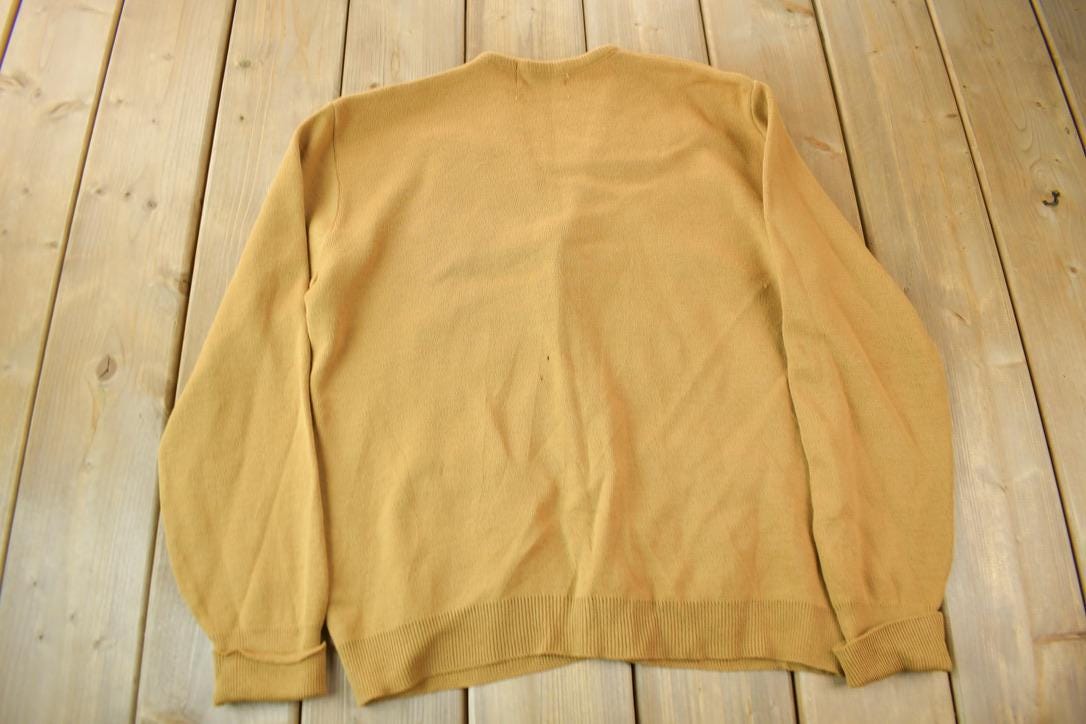 Vintage 1950s Birkdale Pure Wool Knit Cardigan Sweater