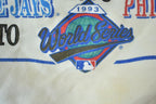 Vintage 1993 The Fall Classic Toronto Blue Jays Philadelphia Phillies MLB Crewneck Sweatshirt