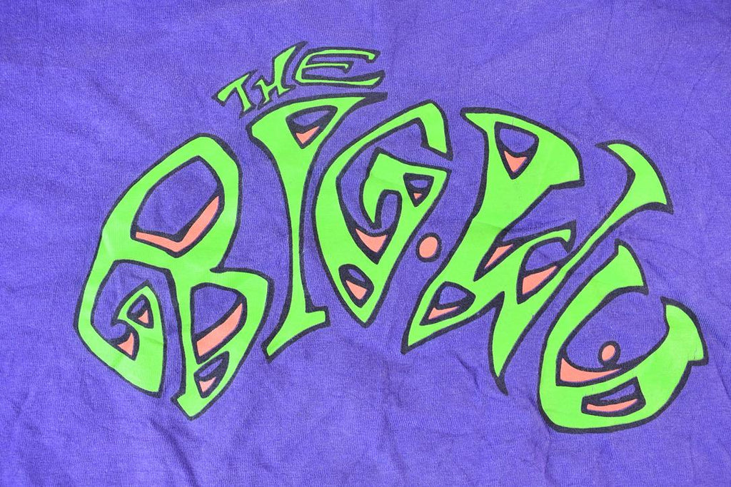 Vintage 1990s Purple The Big Wu Long Sleeve Graphic Band T-Shirt