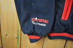 Vintage 1990s NHL Chicago Black Hawks Wool Letterman Jacket