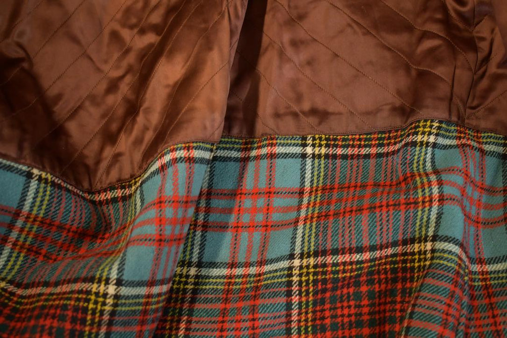 Vintage 1970s Brown Racoon Fur Coat