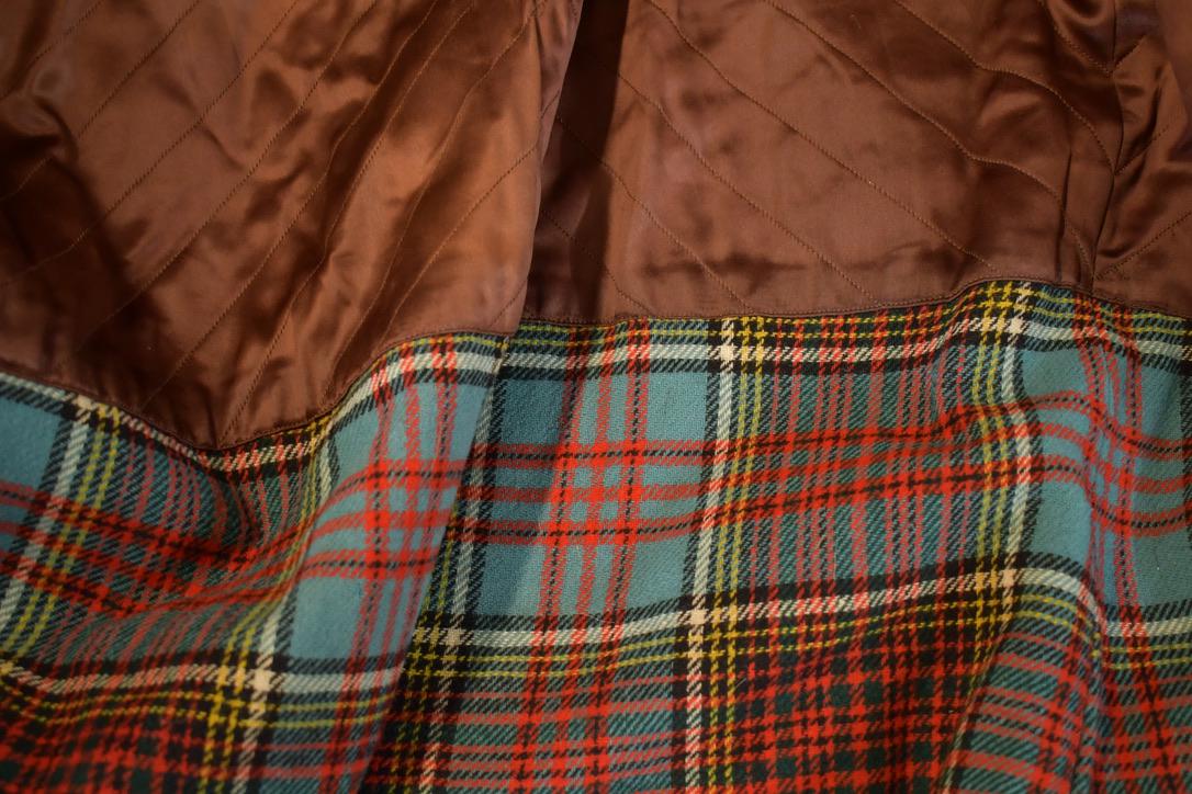 Vintage 1970s Brown Racoon Fur Coat