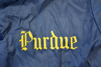 Vintage 1970s Champion Perdue Snap Button Satin Youth Size Jacket Made In USA