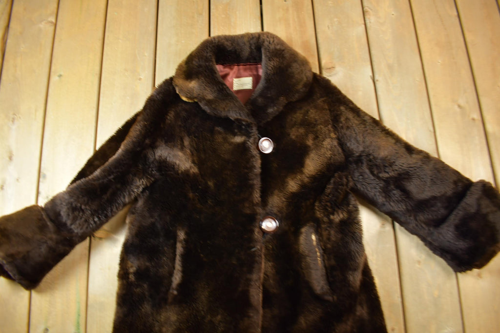 Vintage 1960s Simpsons Sheered Beaver Fur Coat
