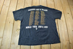 Vintage 1992 Emerson Lake And Palmer World Tour Single Stitch Band Tee