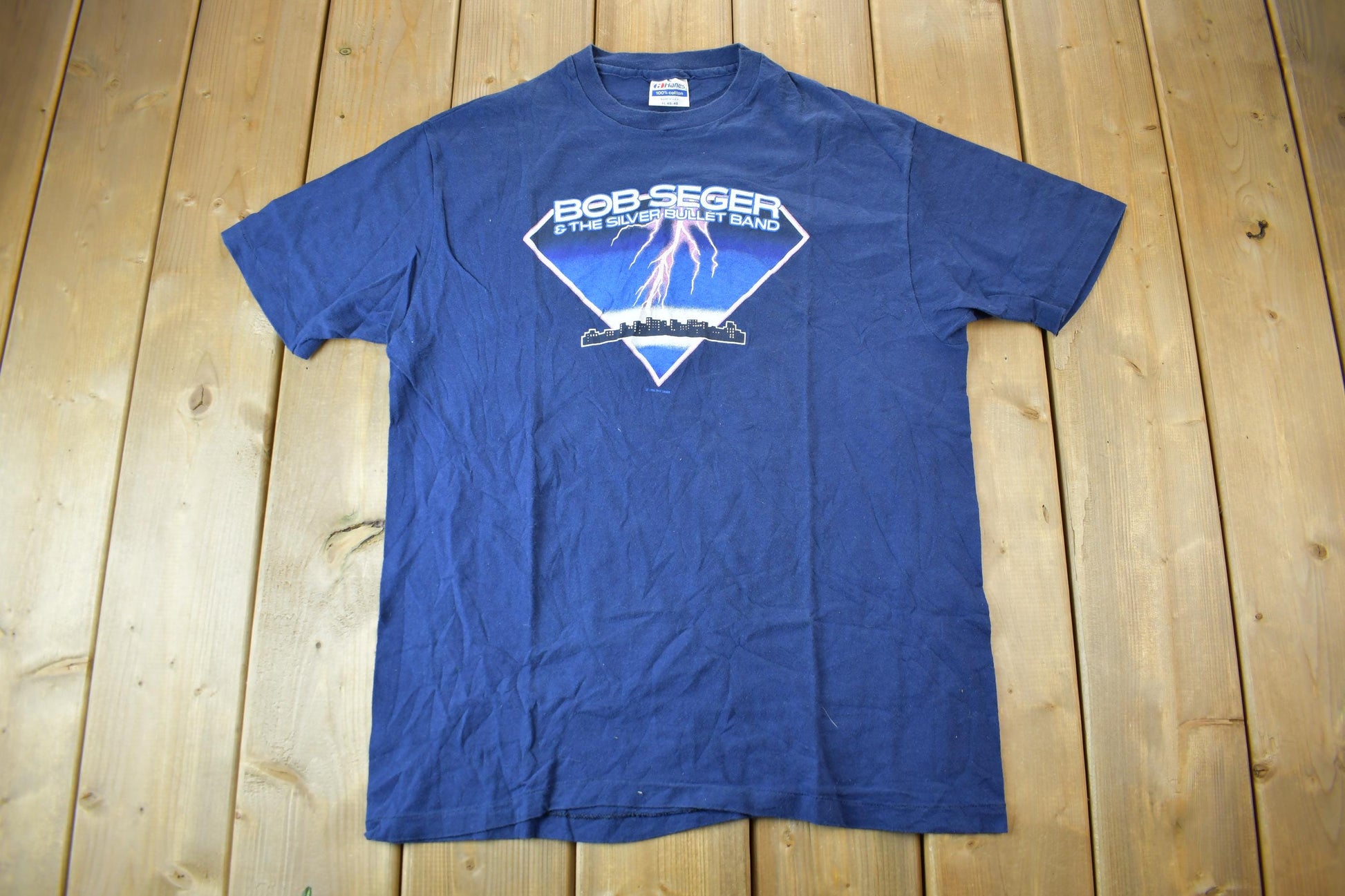 Vintage 1986 Bob Seger Rock N Roll Never Forgets T-shirt