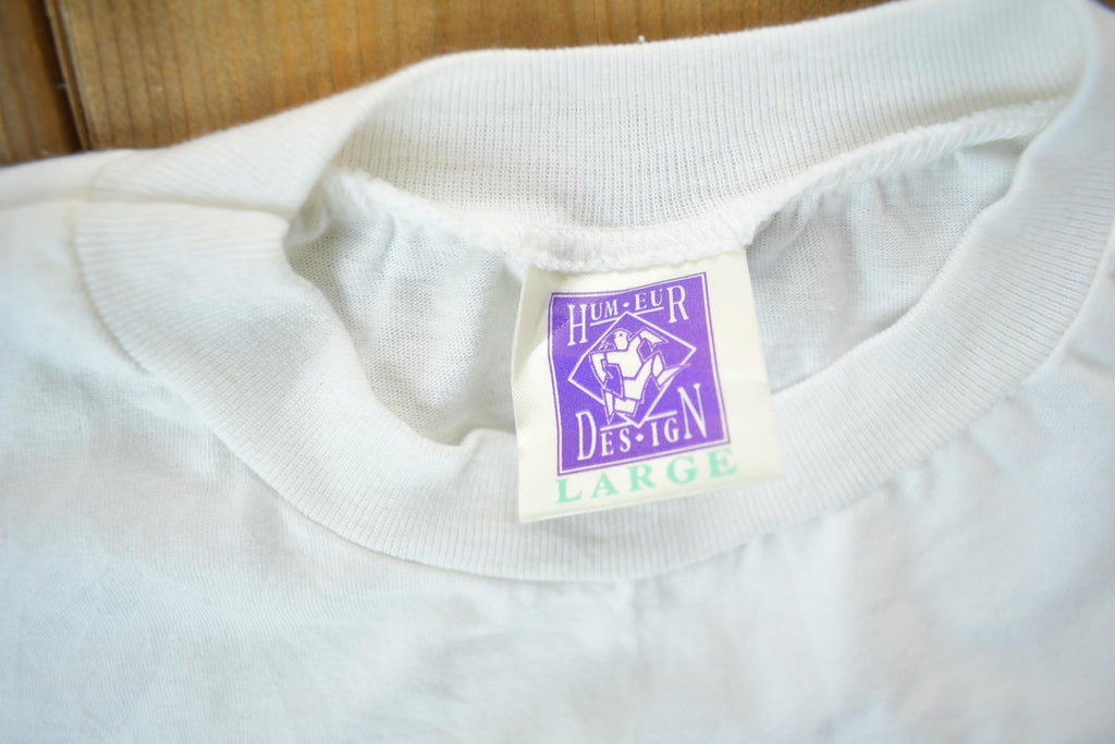 Vintage 1980s 930 CJCA Radio Station Graphic T-Shirt