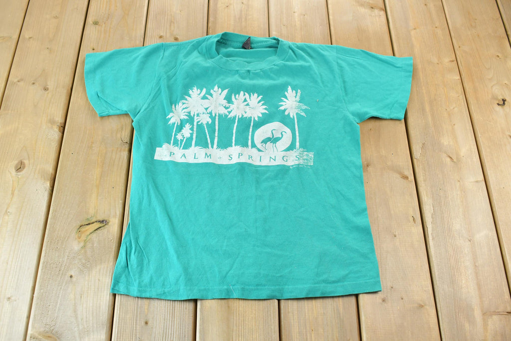 Vintage 1980s Palm Springs Souvenir T-Shirt Made In USA