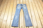 Vintage Y2K Miss Me Bedazzled Low Rise Jeans Size 26x33
