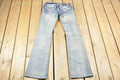 Vintage Y2K Miss Me Bedazzled Low Rise Jeans Size 26x33