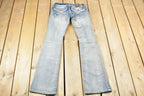 Vintage Y2K Miss Me Bedazzled Low Rise Jeans Size 26x33