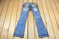 Vintage Y2K Miss Me Bedazzled Low Rise Jeans Size 26x33