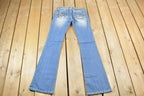 Vintage Y2K Miss Me Bedazzled Low Rise Jeans Size 26x33