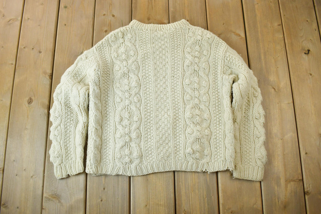 Vintage 1990s 100% Virgin Wool Knit Sweater