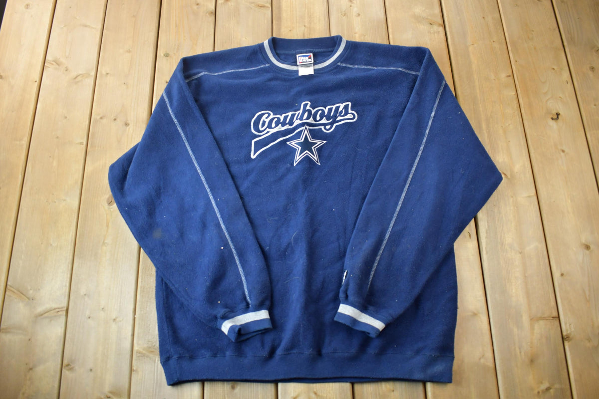 Vintage 1990s Dallas Cowboys Fleece NFL Crewneck Sweatshirt