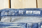Vintage Y2K Miss Me Bedazzled Low Rise Jeans Size 26x32