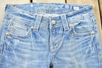Vintage Y2K Miss Me Bedazzled Low Rise Jeans Size 26x32