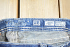 Vintage Y2K Miss Me Bedazzled Low Rise Jeans Size 26x32