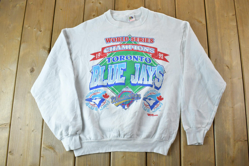 Vintage 1992 Toronto Blue Jays World Series Champions MLB Crewneck Sweatshirt