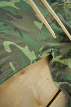 Vintage 1990s Long Sleeve Woodland Camo T-Shirt