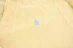 Vintage 1990s Light Yellow Munsingwear Penguin Grand Slam Knit Cardigan Golfing Sweater