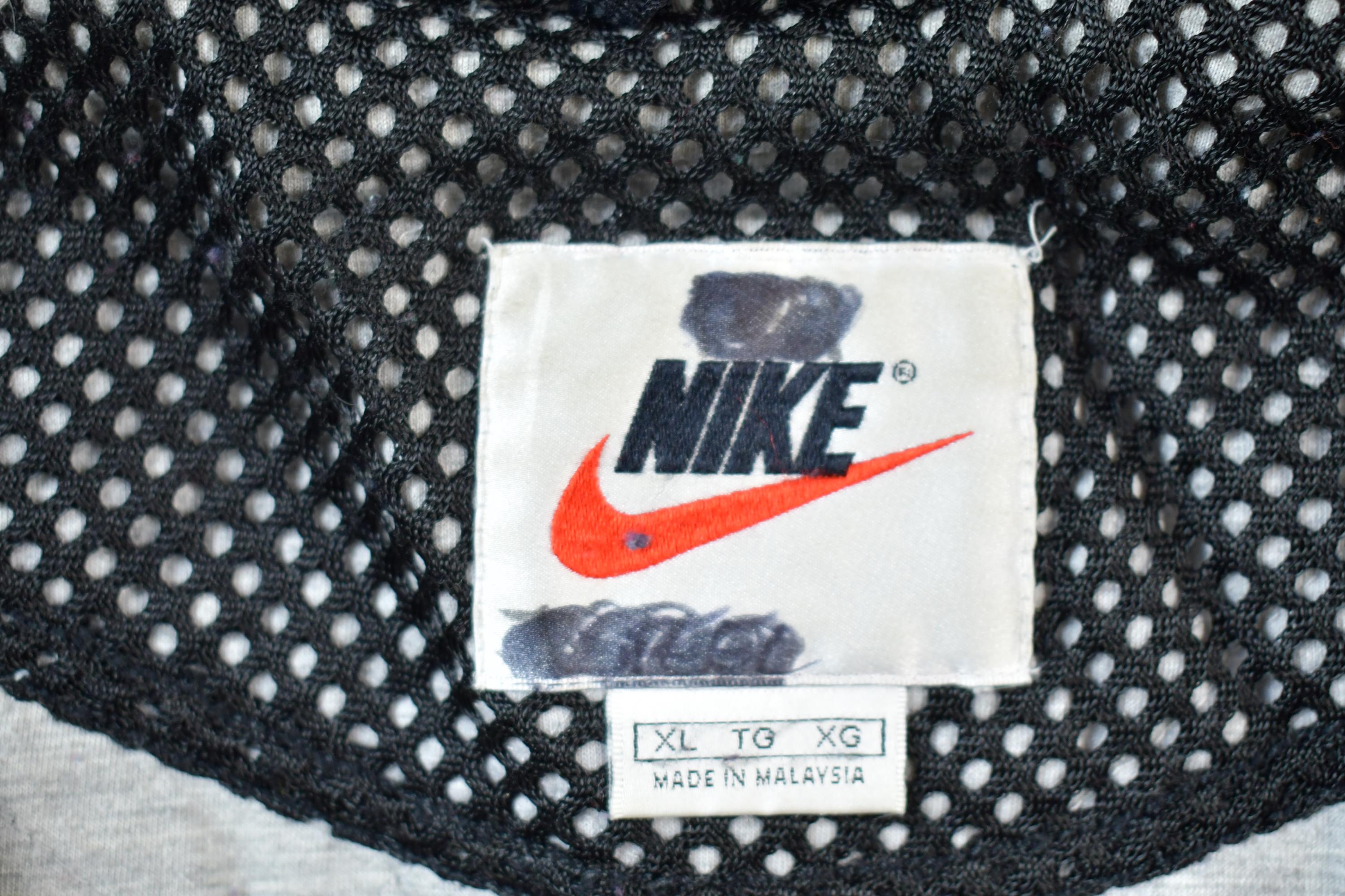 Vintage 1990s Nike Green Lined Windbreaker Jacket