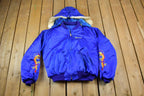 Vintage 1990s Korea Dragon Hooded Puffer Jacket