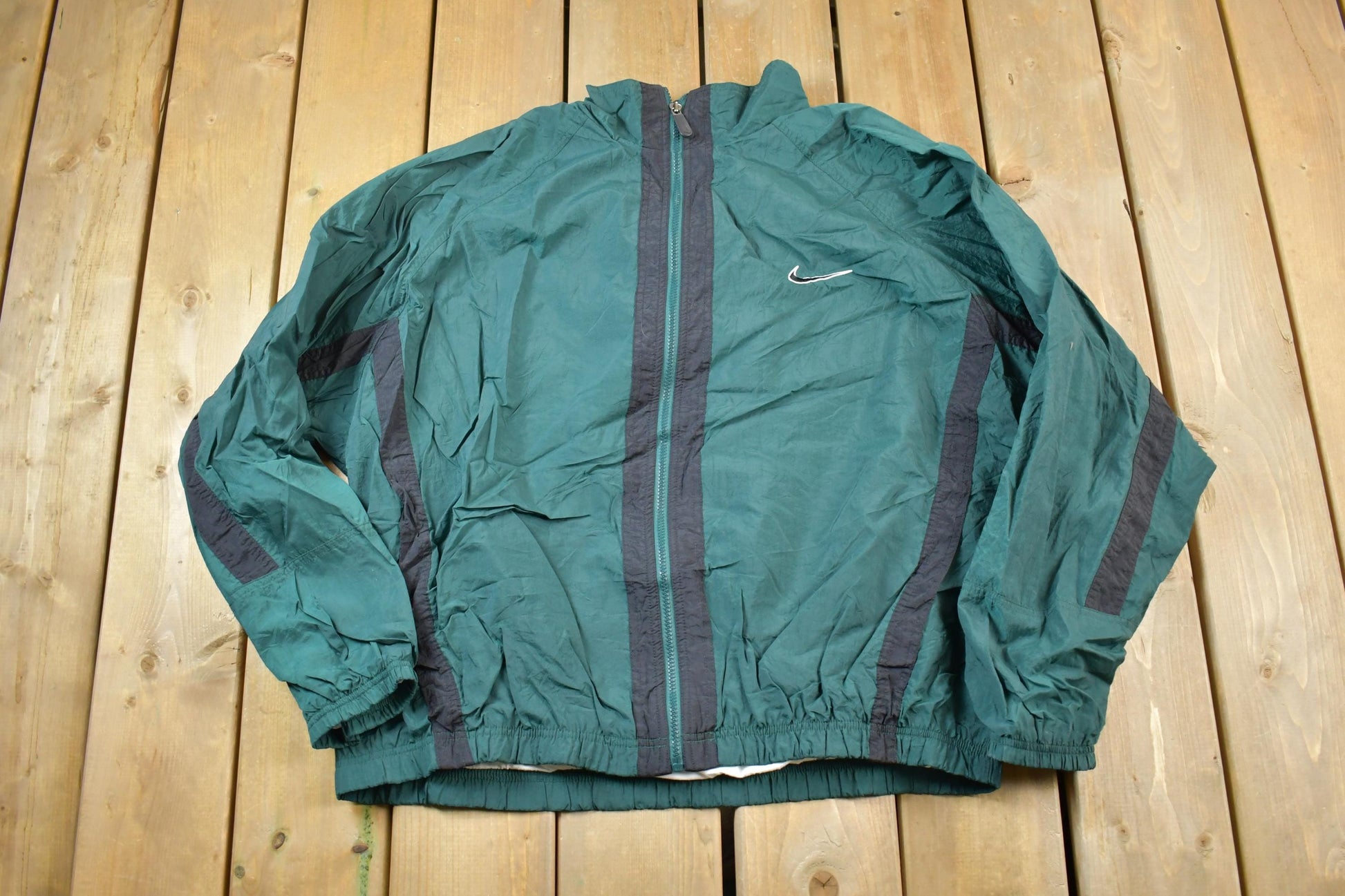 Vintage 1990s Nike Full Zip Windbreaker Jacket