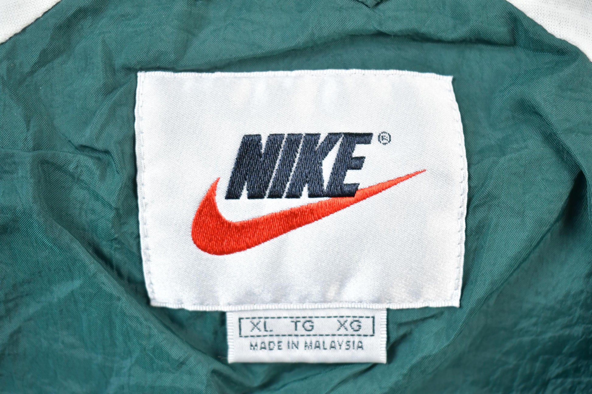 Vintage 1990s Nike Full Zip Windbreaker Jacket