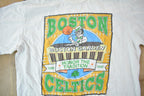 Vintage 1995 Boston Celtics Boston Garden NBA Basketball Graphic T-Shirt