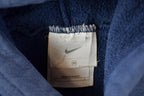 Vintage 1990s Nike Embroidered Mini Swoosh Hoodie Sweatshirt