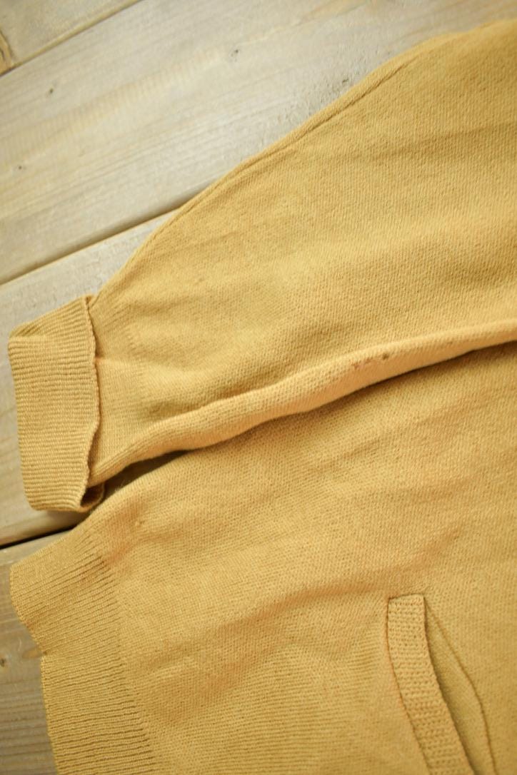 Vintage 1950s Birkdale Pure Wool Knit Cardigan Sweater