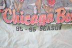 Vintage 1995 1996 Chicago Bulls NBA Graphic T-Shirt