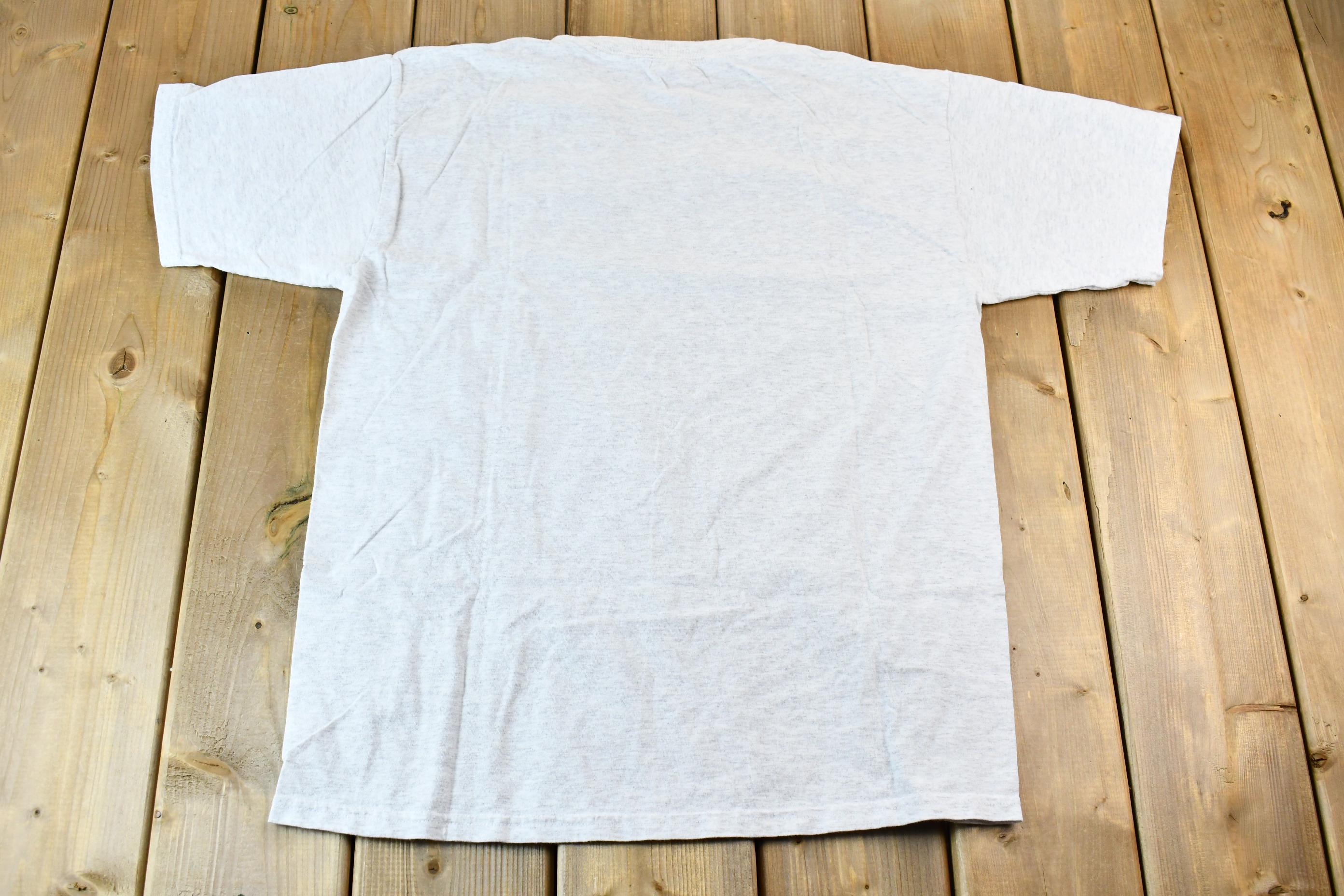 Vintage 1990s "If Fishing is a Sport ... I'm an Athlete" Funny Graphic T-Shirt