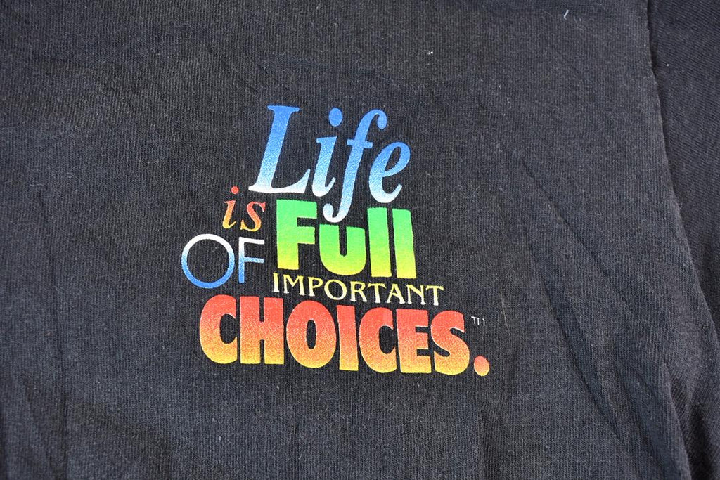 Vintage 1990s Life is Full of Choices Retro Guitars Graphic T-Shirt