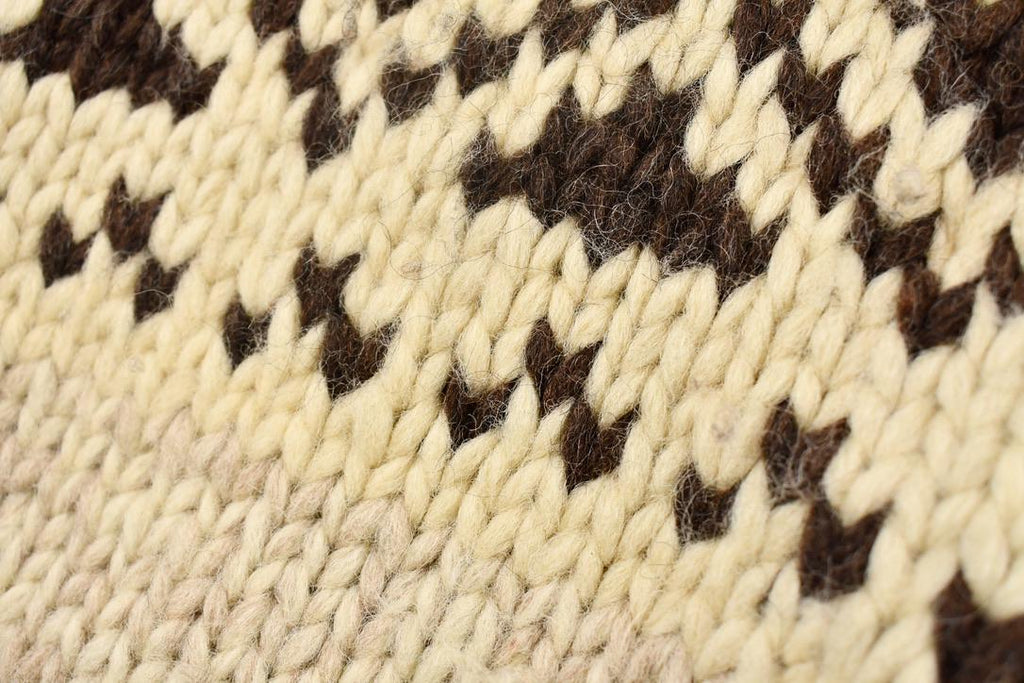 Vintage 1970s Cowichan Curling Sweater