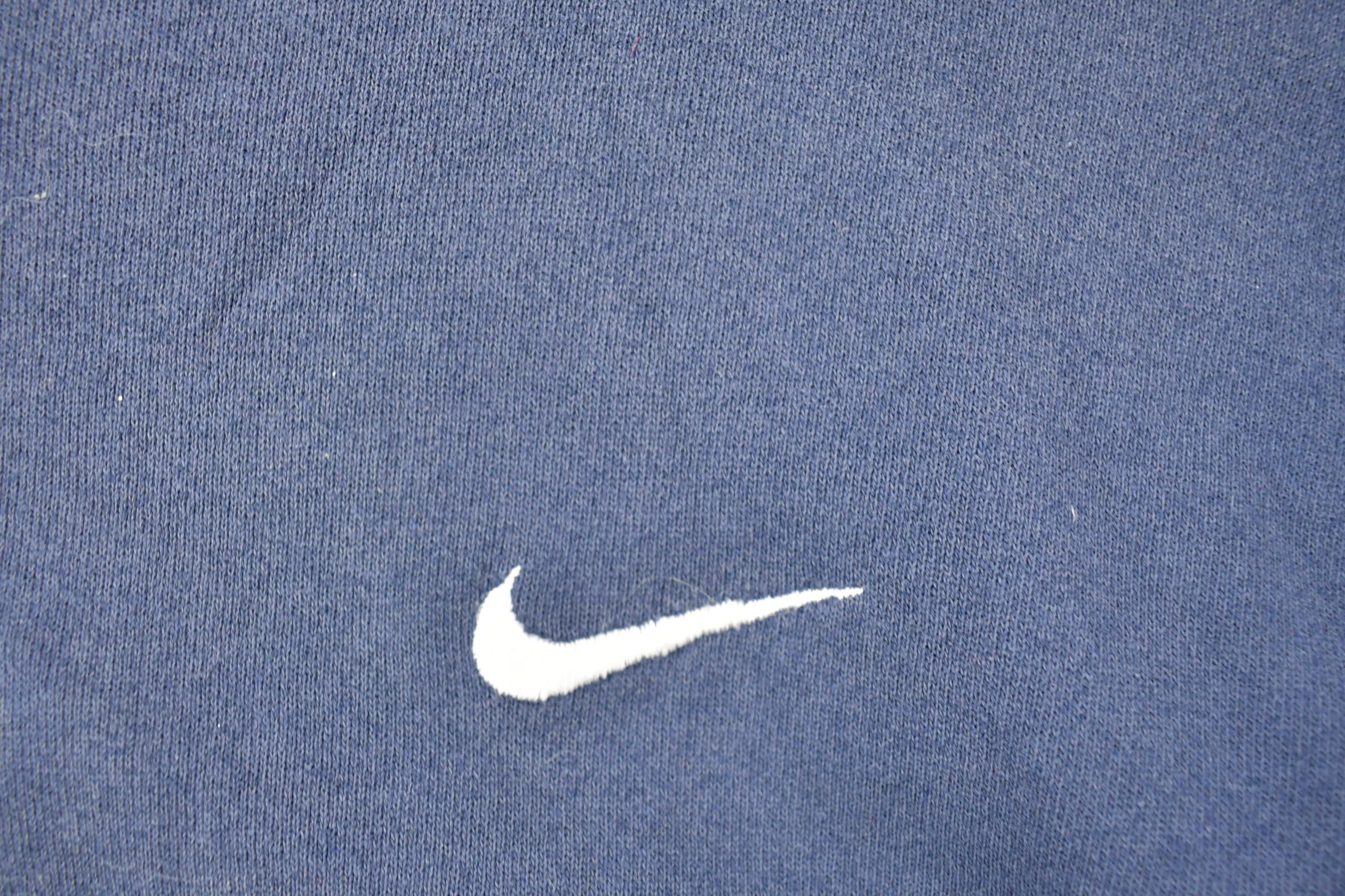 Vintage 1990s Nike Embroidered Mini Swoosh Crewneck Sweatshirt