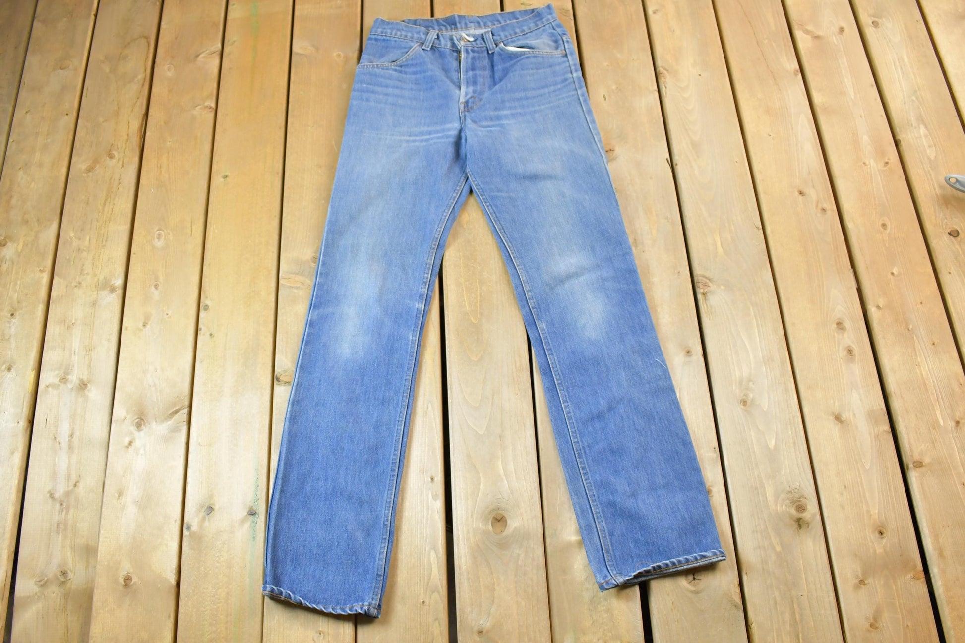 Vintage 1990s Levis Denim Jeans Orange Tab Size Size 31 x 34