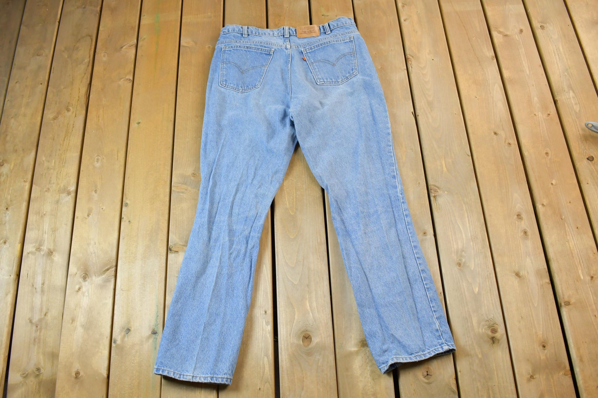 Vintage 1990s Levis Orange Tab Denim Jeans Size 36 x 32