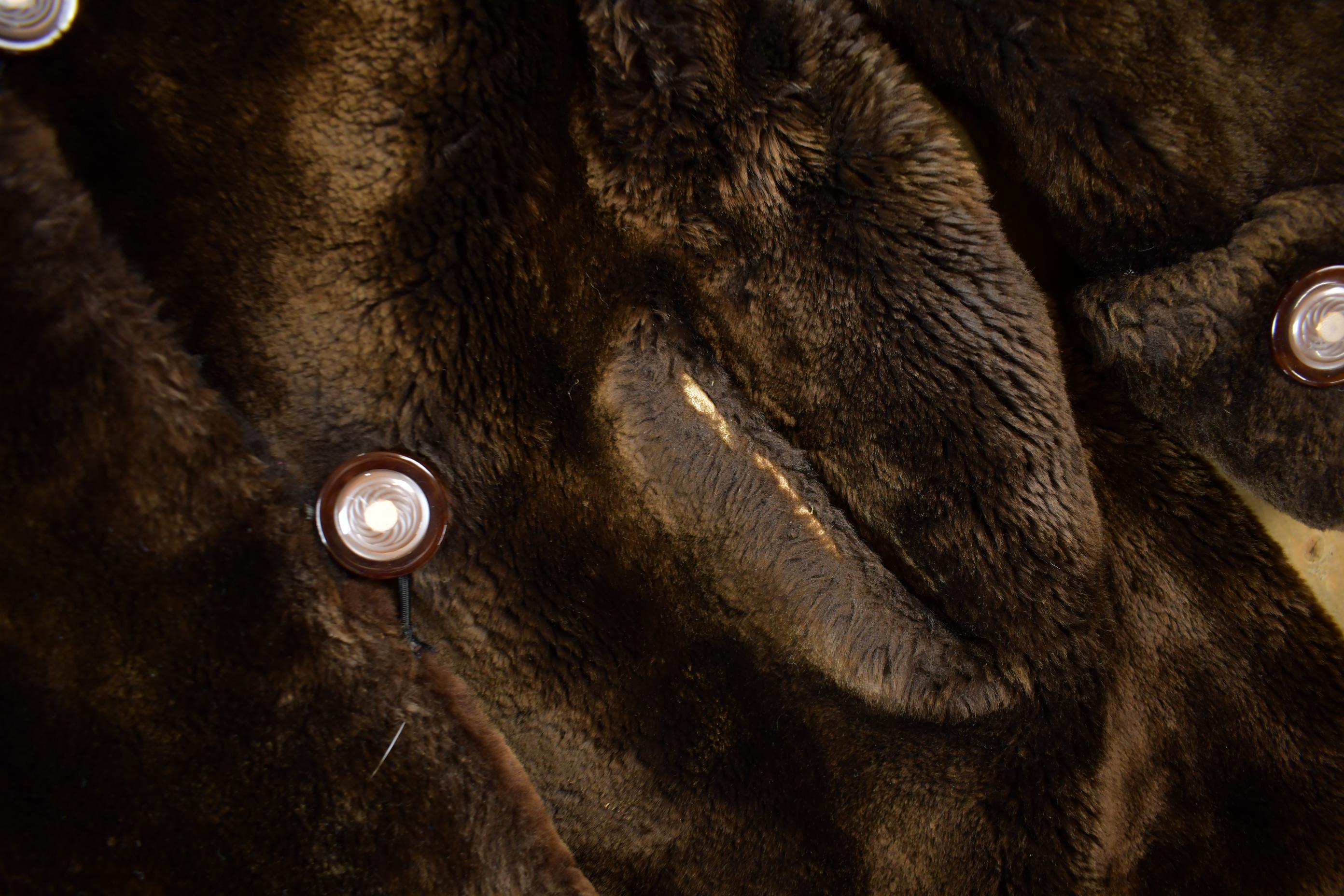 Vintage 1960s Simpsons Sheered Beaver Fur Coat