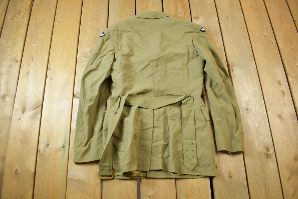 Vintage 1967 Canadian Military Summer Mans Coat Size 36