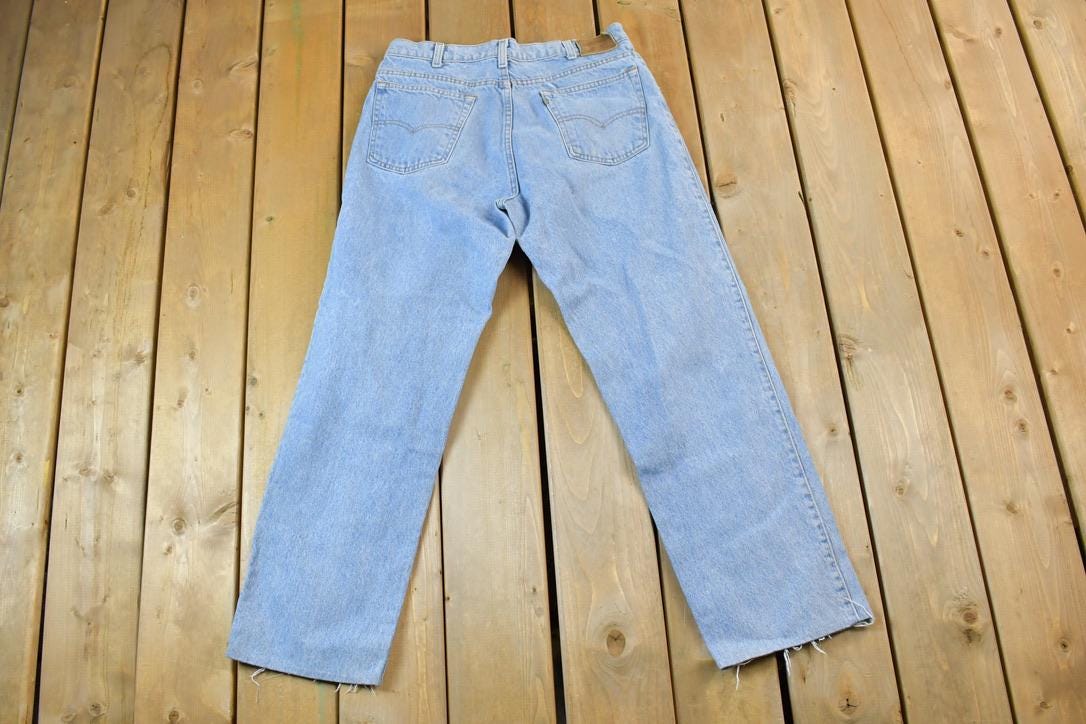 Vintage 1990s Levis Two Horse Denim Jeans Size 32 x 28