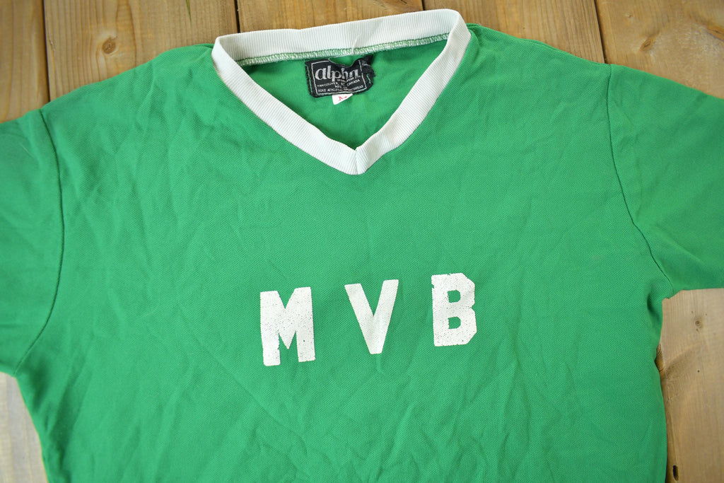 Vintage 1970s #7 MVB Alpha Jersey
