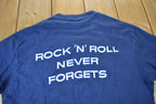 Vintage 1986 Bob Seger Rock N Roll Never Forgets T-shirt