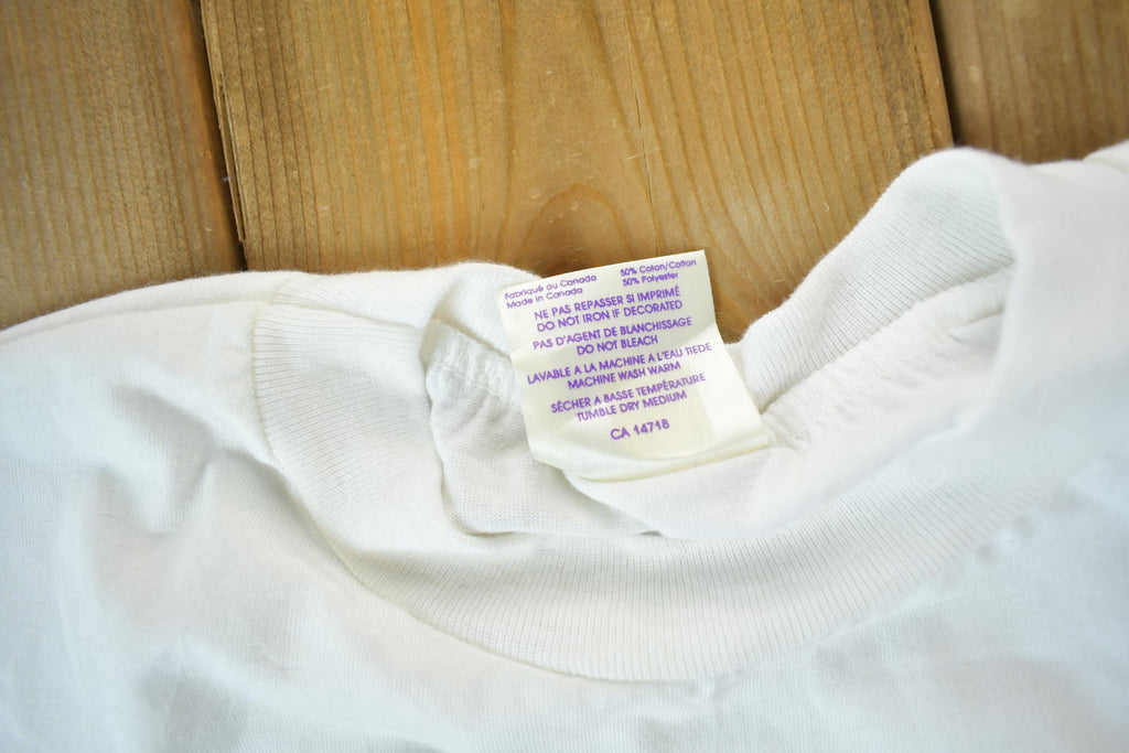 Vintage 1980s 930 CJCA Radio Station Graphic T-Shirt