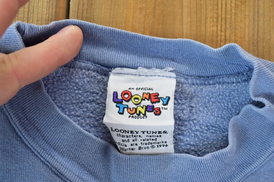 Vintage 1990s Looney Toons Tweety Bird Crewneck Sweatshirt