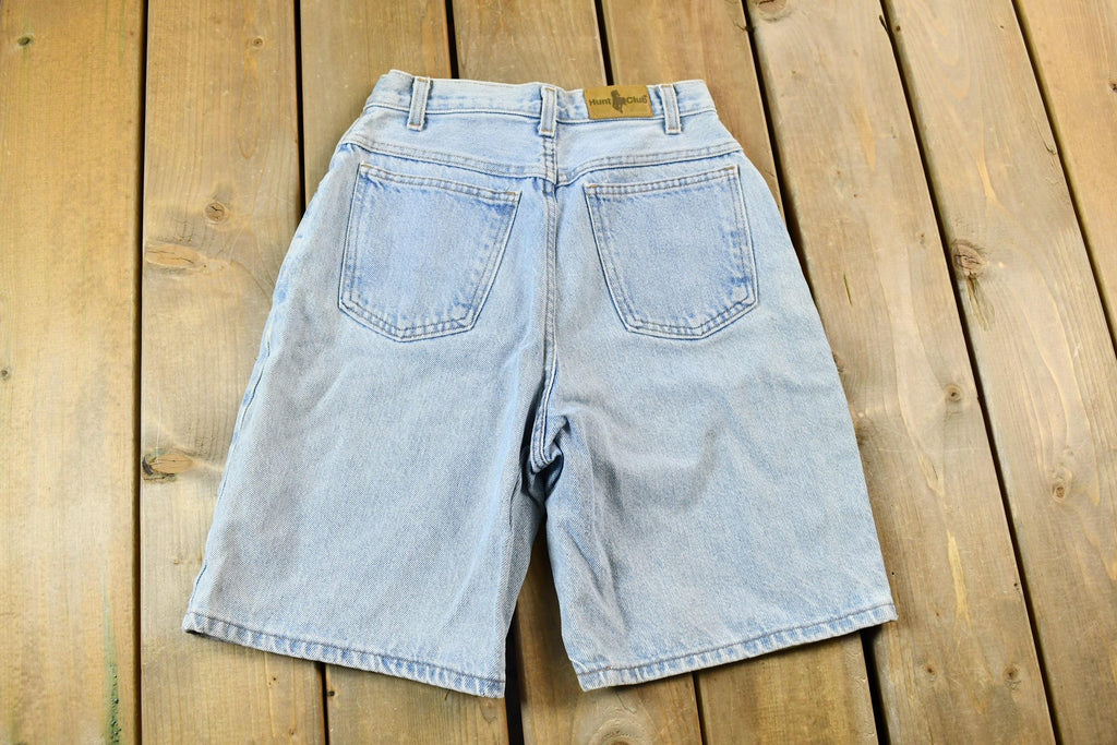 Vintage 1990s Light Wash Hunt Club Jean Shorts Size 26 x 8