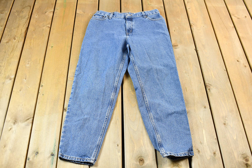 Vintage 1990s Levis 550 Relaxed Fit Tapered Leg Denim Jeans Size 30 x 27
