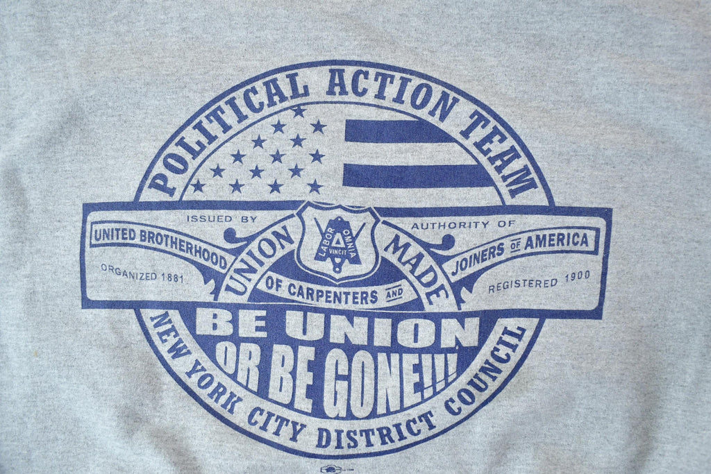 Vintage 1990s NYC Carpenters Union Crewneck Sweatshirt