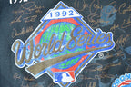 Vintage 1992 World Series Toronto Blue Jays Team Autograph Graphic MLB Crewneck Sweatshirt